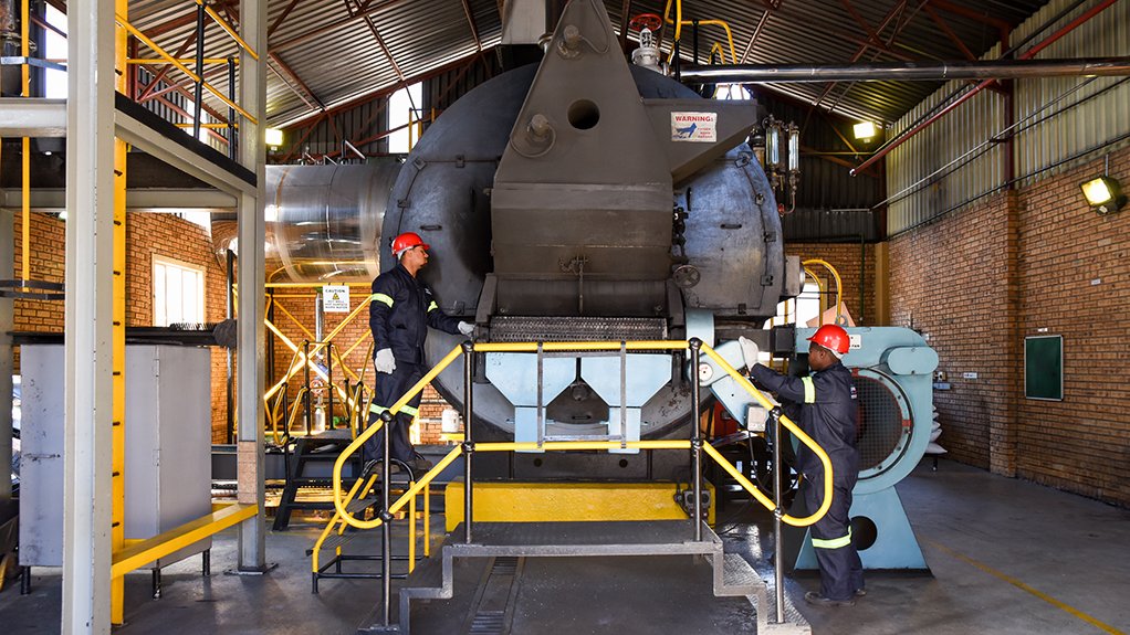 Sản xuất sản phẩm lò hơi ghi xích